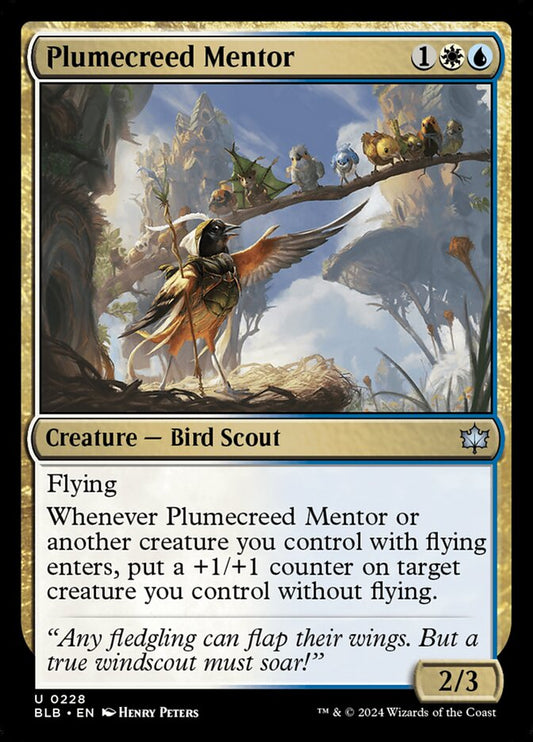 Plumecreed Mentor front