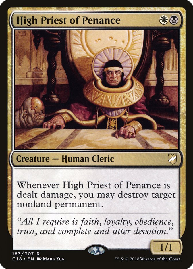 High Priest of Penance front