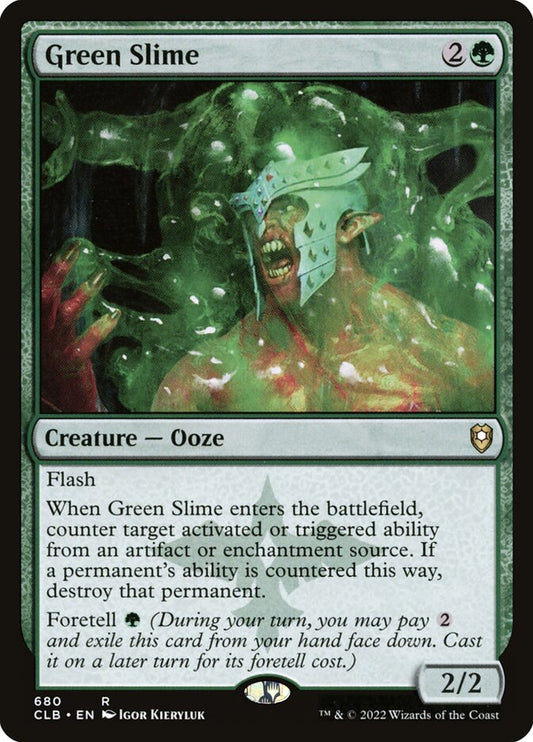 Green Slime front