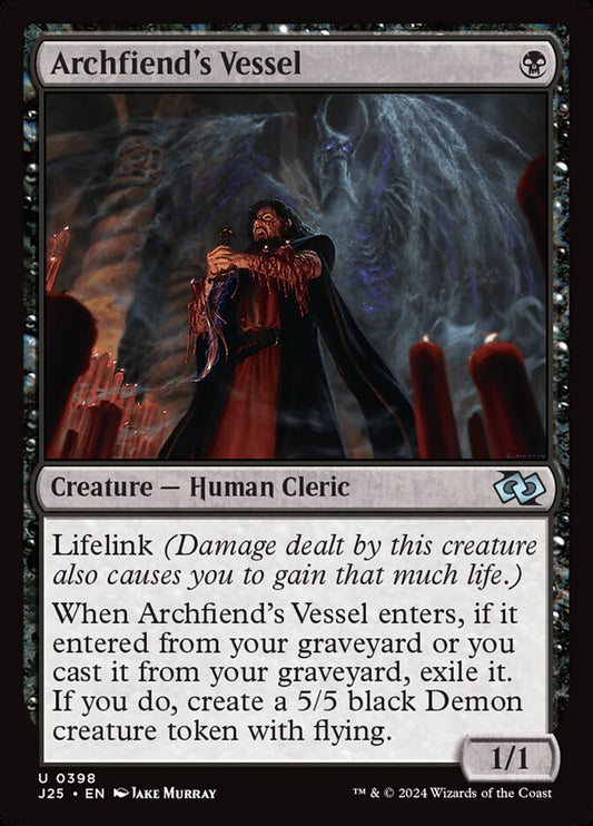 Archfiend's Vessel front