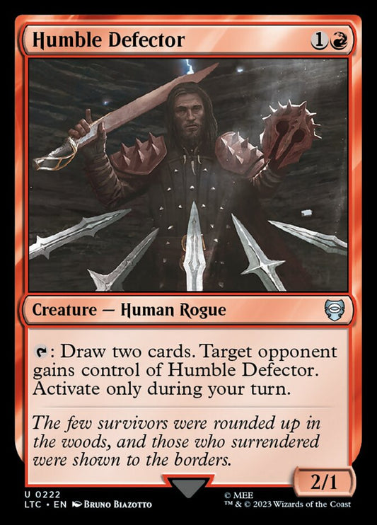 Humble Defector front