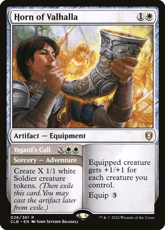 Horn of Valhalla // Ysgard's Call front