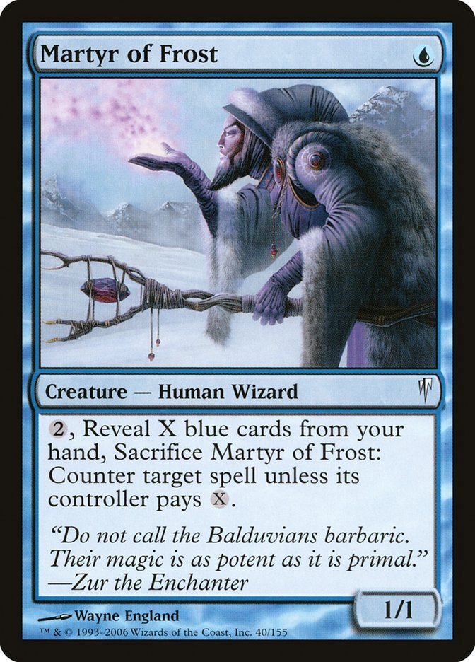 Martyr of Frost front