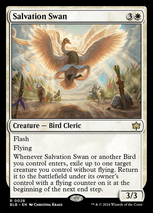 Salvation Swan front
