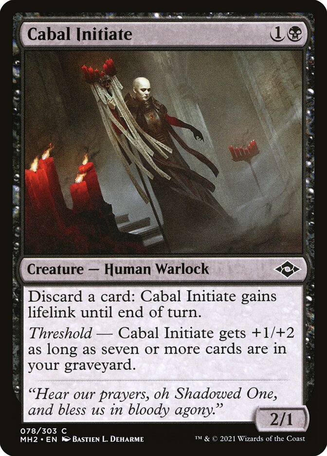 Cabal Initiate front