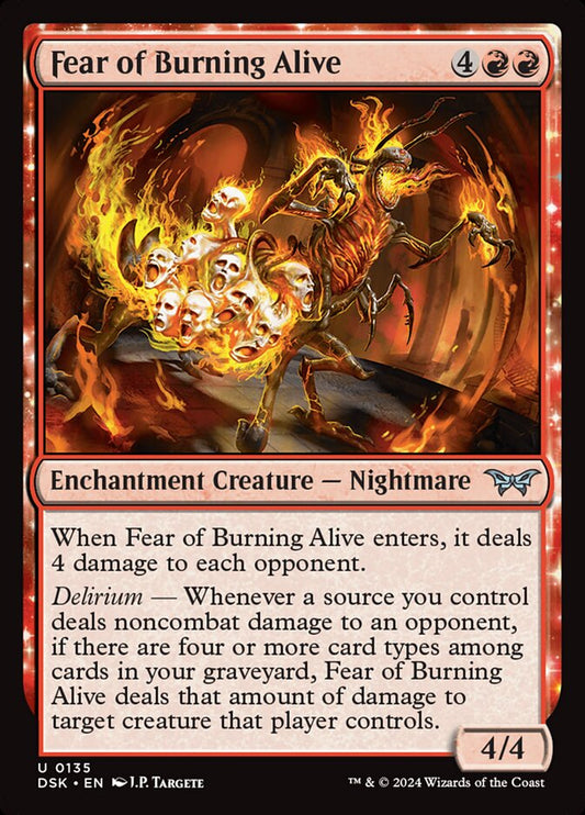 Fear of Burning Alive front