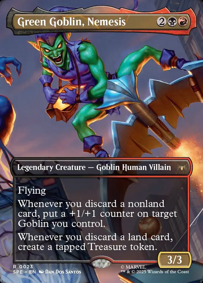 Green Goblin, Nemesis front