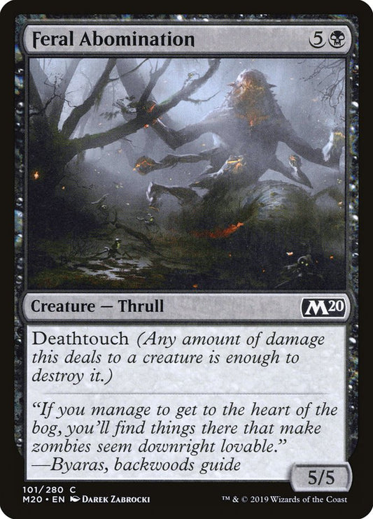Feral Abomination front