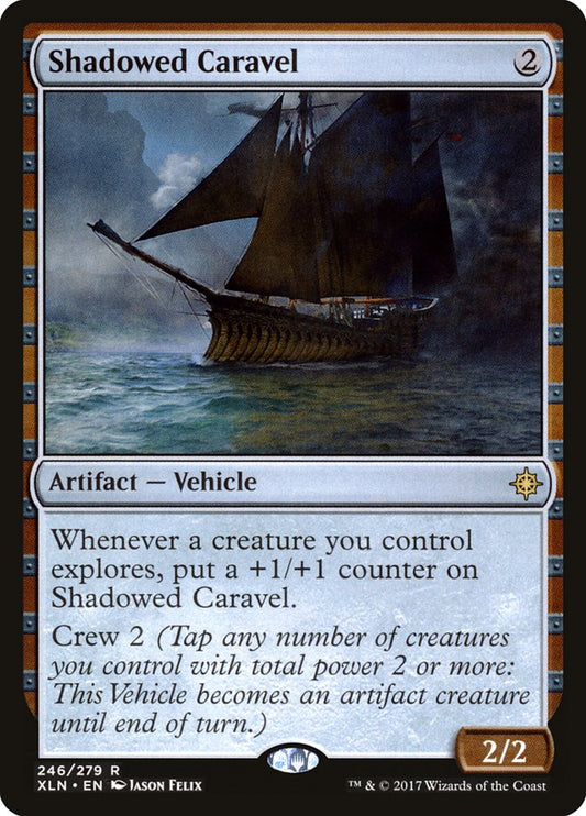 Shadowed Caravel front