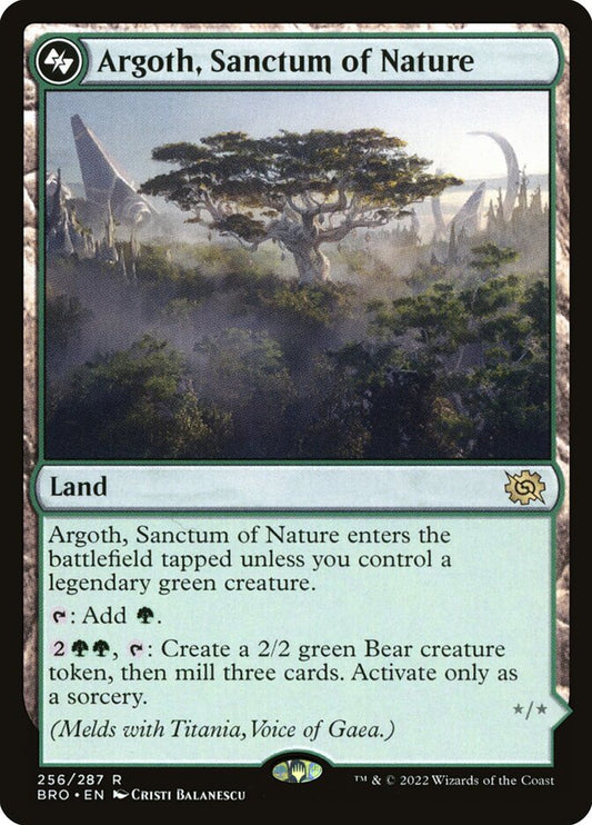 Argoth, Sanctum of Nature front