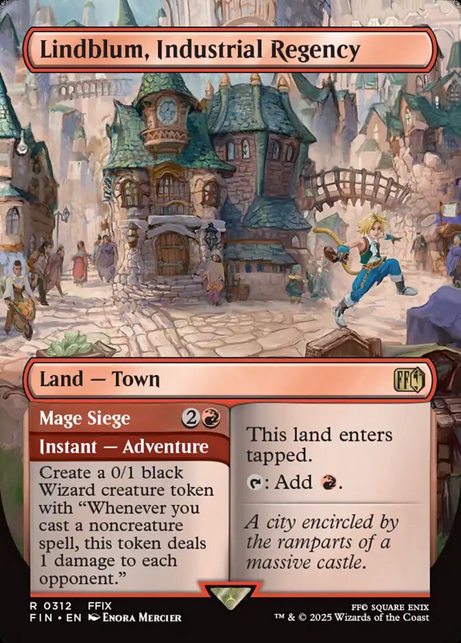 Lindblum, Industrial Regency // Mage Siege back