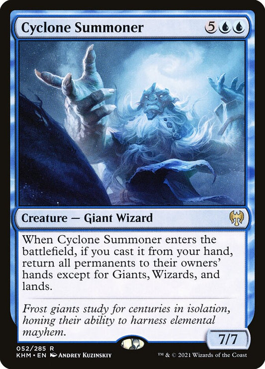 Cyclone Summoner front