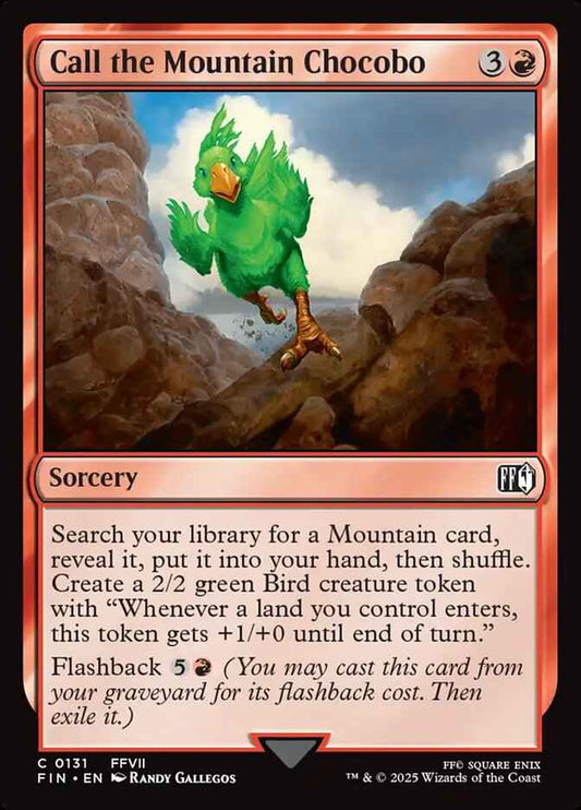Call the Mountain Chocobo
