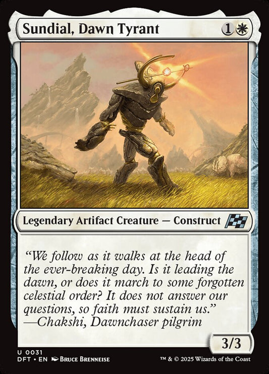 Sundial, Dawn Tyrant front