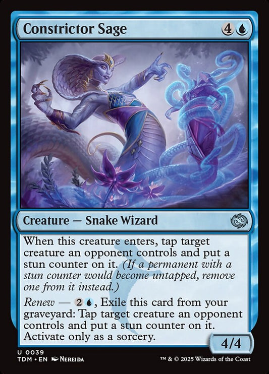 Constrictor Sage front