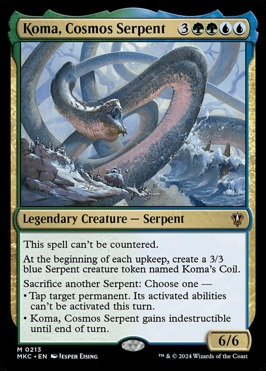 Koma, Cosmos Serpent front