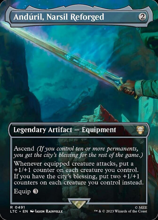Andúril, Narsil Reforged front