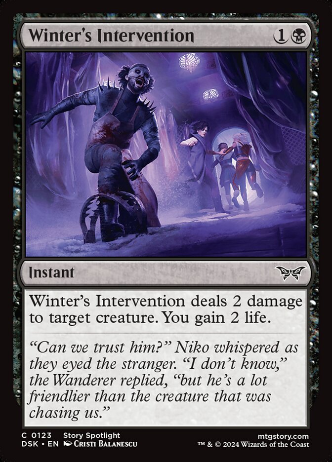 Winter's Intervention front