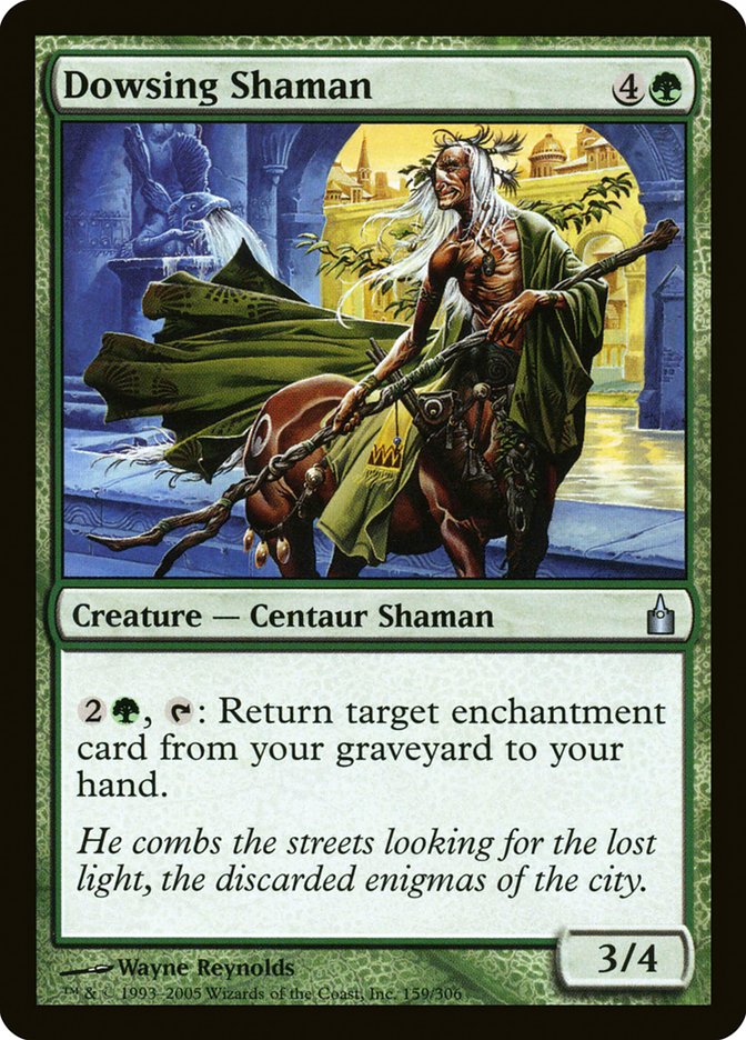 Dowsing Shaman front