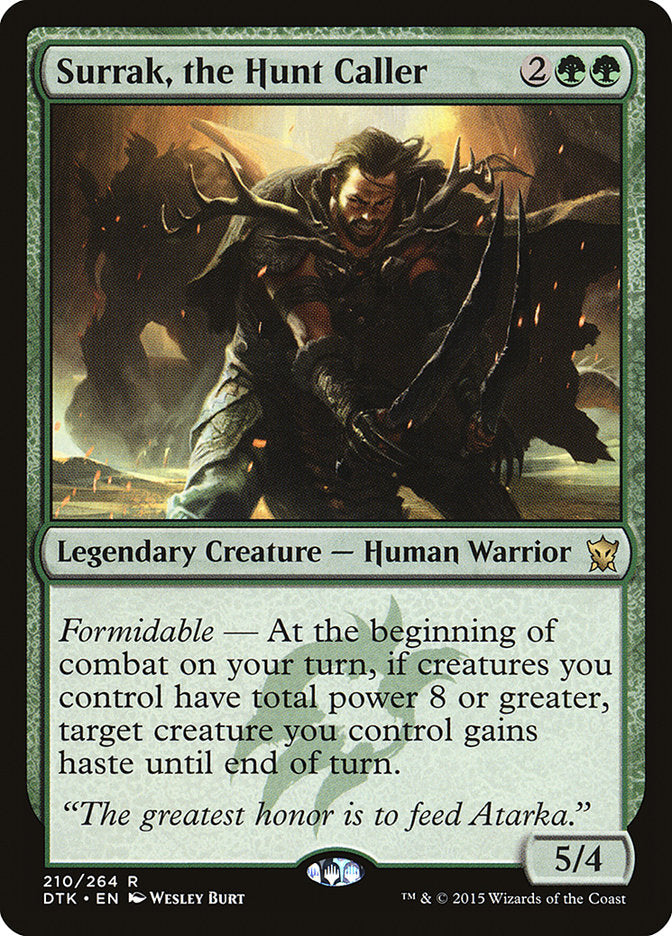 Surrak, the Hunt Caller front