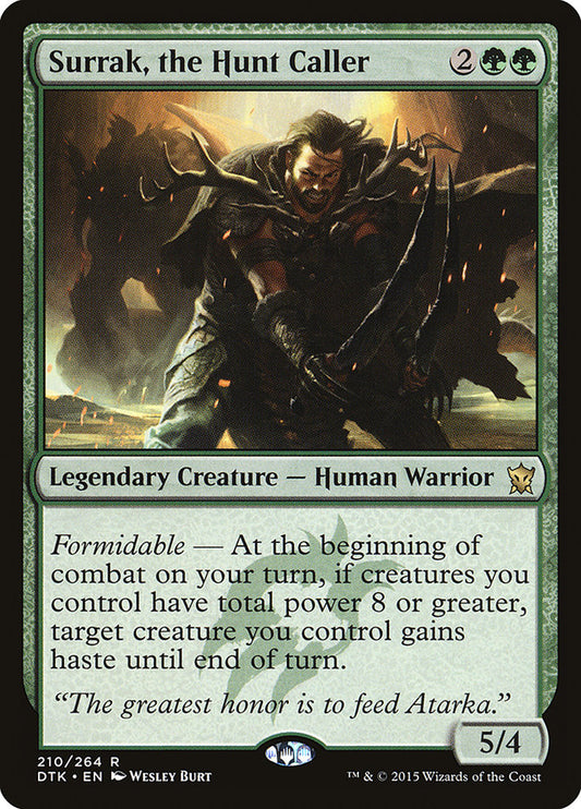 Surrak, the Hunt Caller front