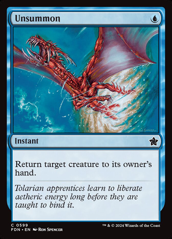 Unsummon front