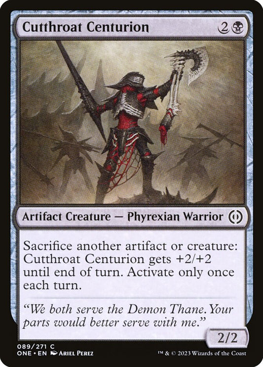 Cutthroat Centurion front