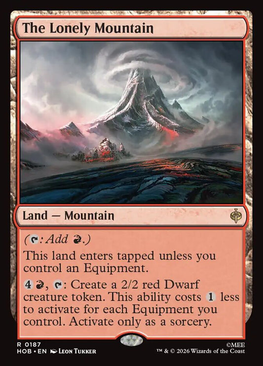 The Lonely Mountain front