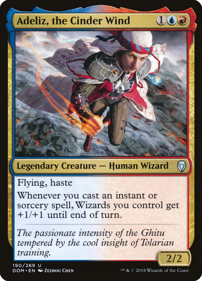 Adeliz, the Cinder Wind front