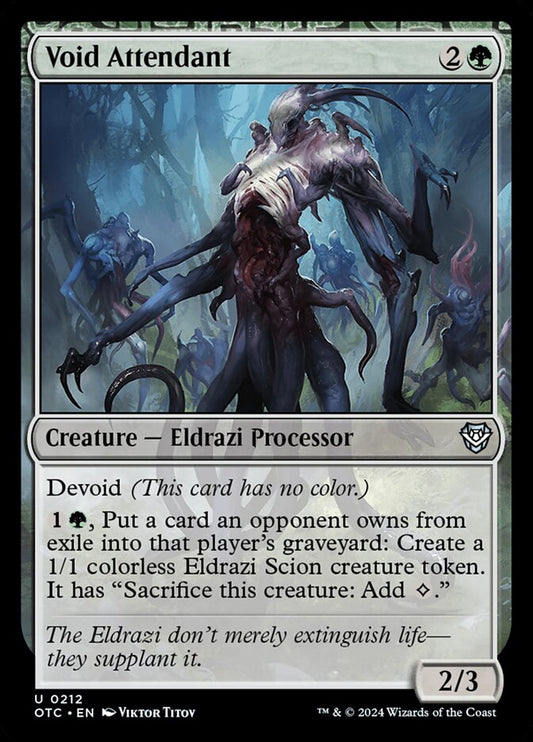 Void Attendant front