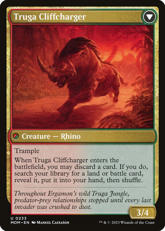 Invasion of Ergamon // Truga Cliffcharger back
