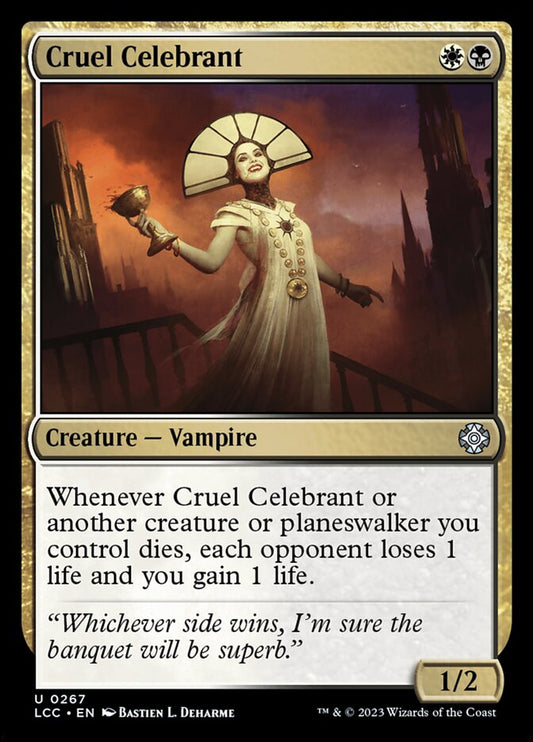 Cruel Celebrant front