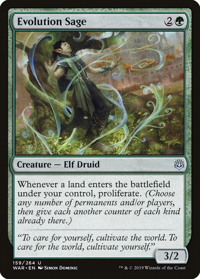 Evolution Sage front