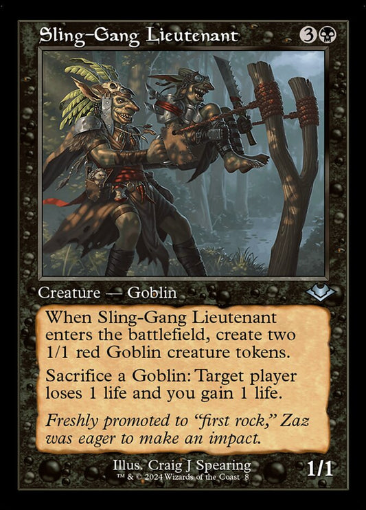 Sling-Gang Lieutenant front