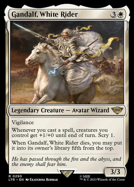 Gandalf, White Rider front