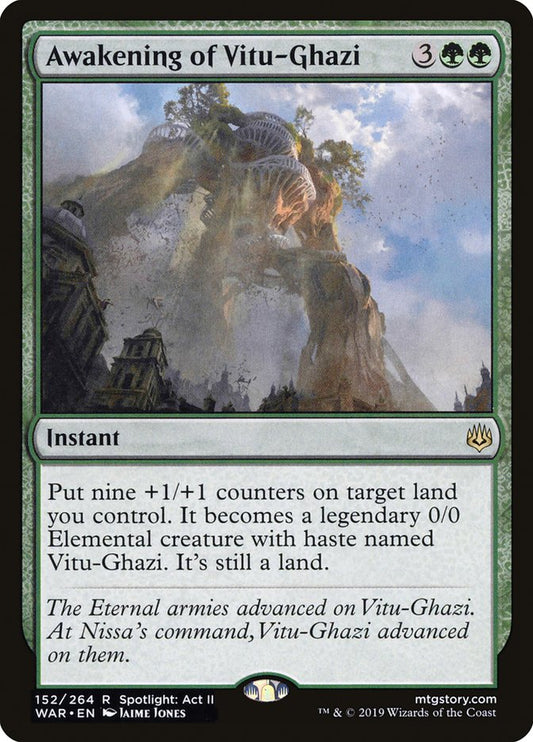 Awakening of Vitu-Ghazi front