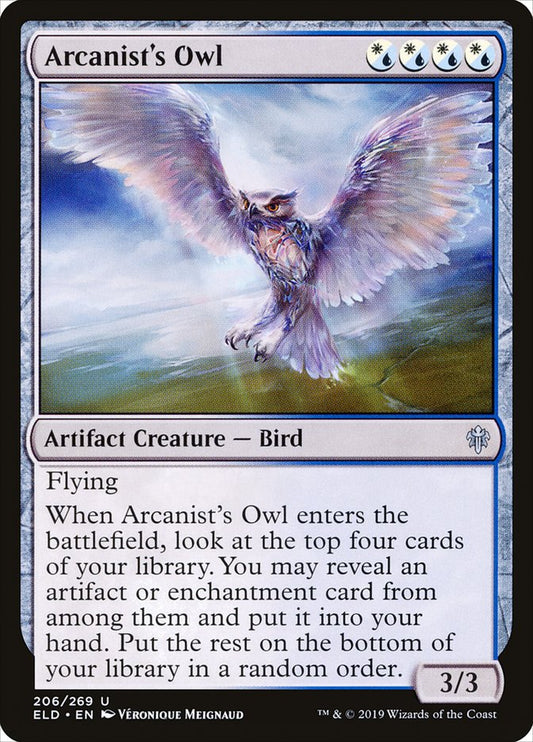 Arcanist's Owl front