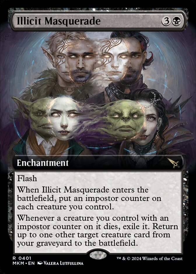 Illicit Masquerade front