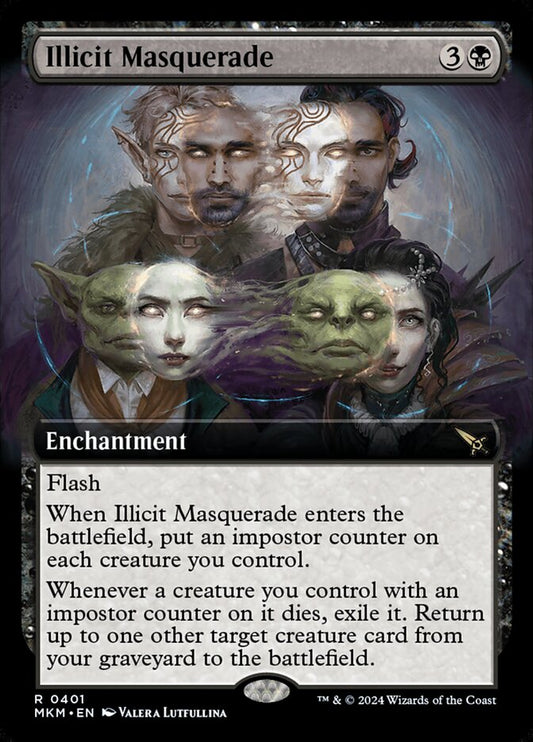 Illicit Masquerade front