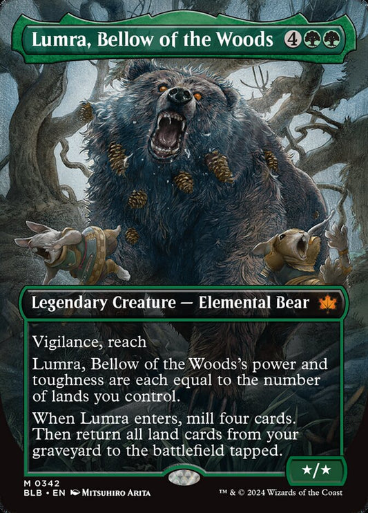 Lumra, Bellow of the Woods front