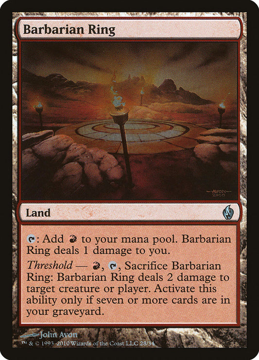 Barbarian Ring front