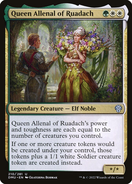 Queen Allenal of Ruadach front