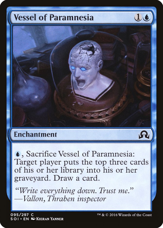Vessel of Paramnesia front