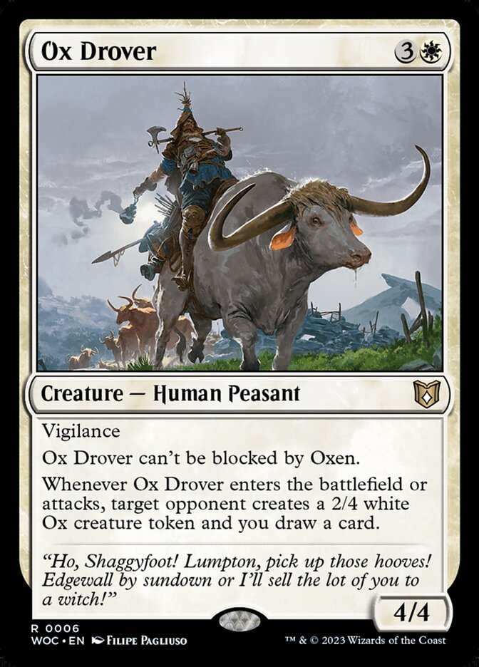 Ox Drover front