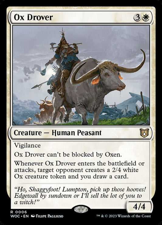 Ox Drover front