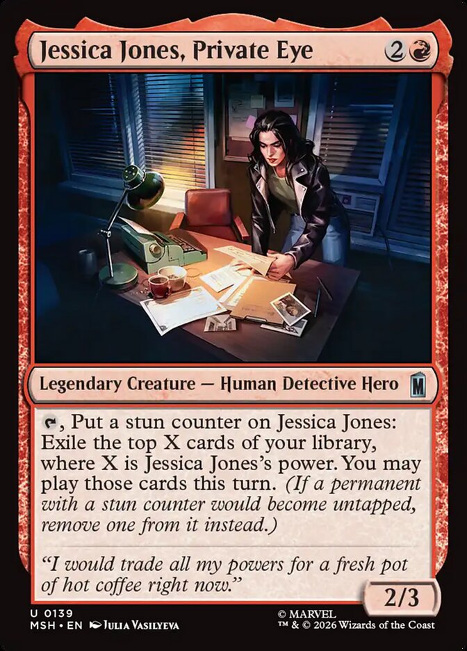 Jessica Jones, Private Eye front