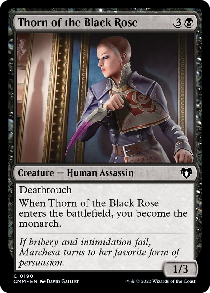 Thorn of the Black Rose front