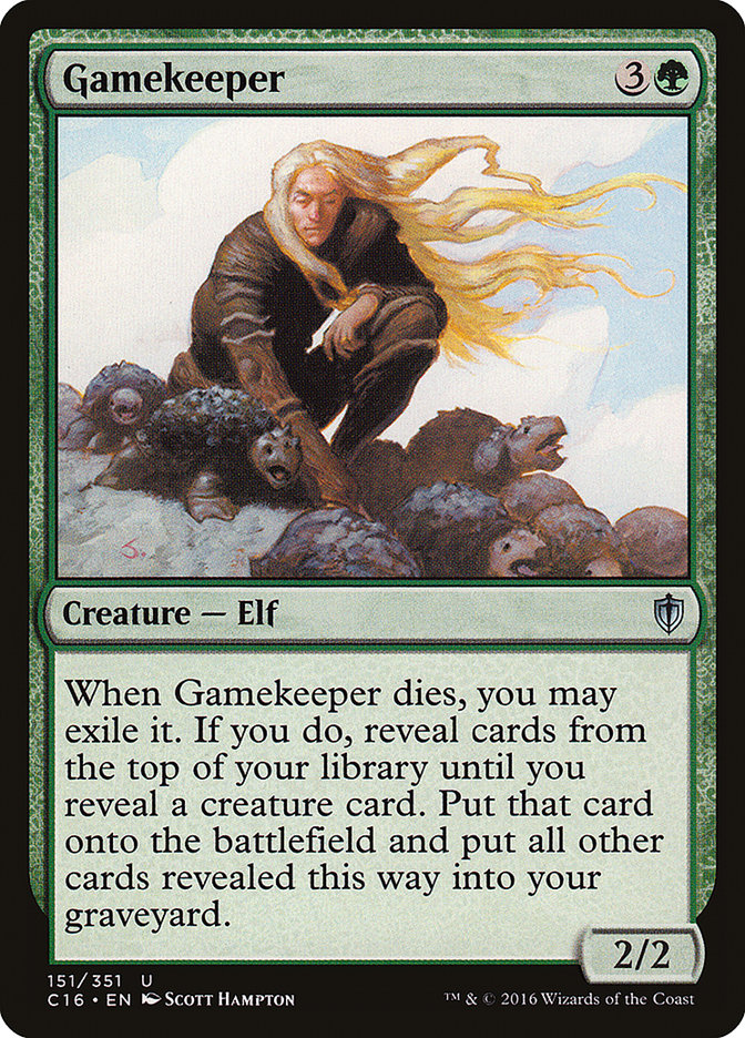 Gamekeeper front