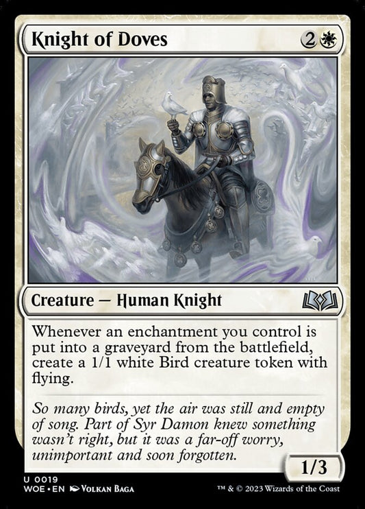 Knight of Doves front