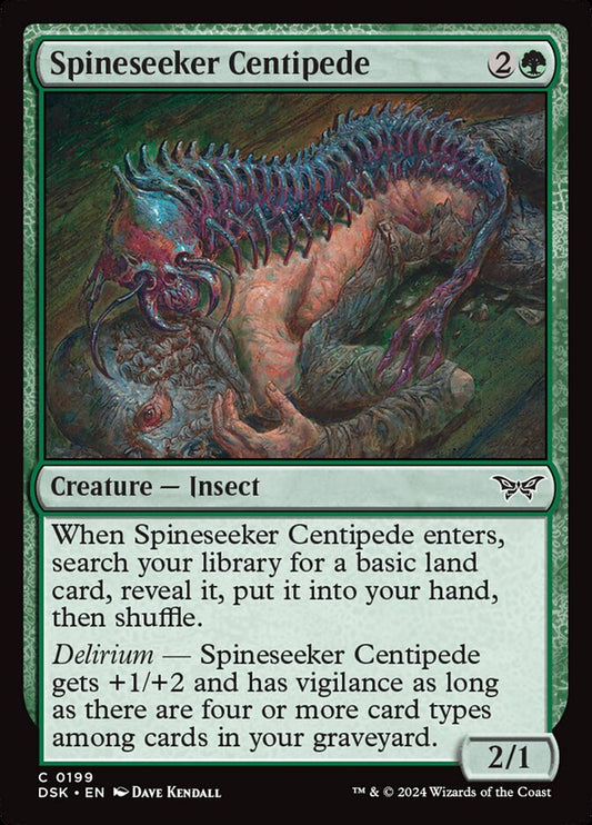 Spineseeker Centipede front